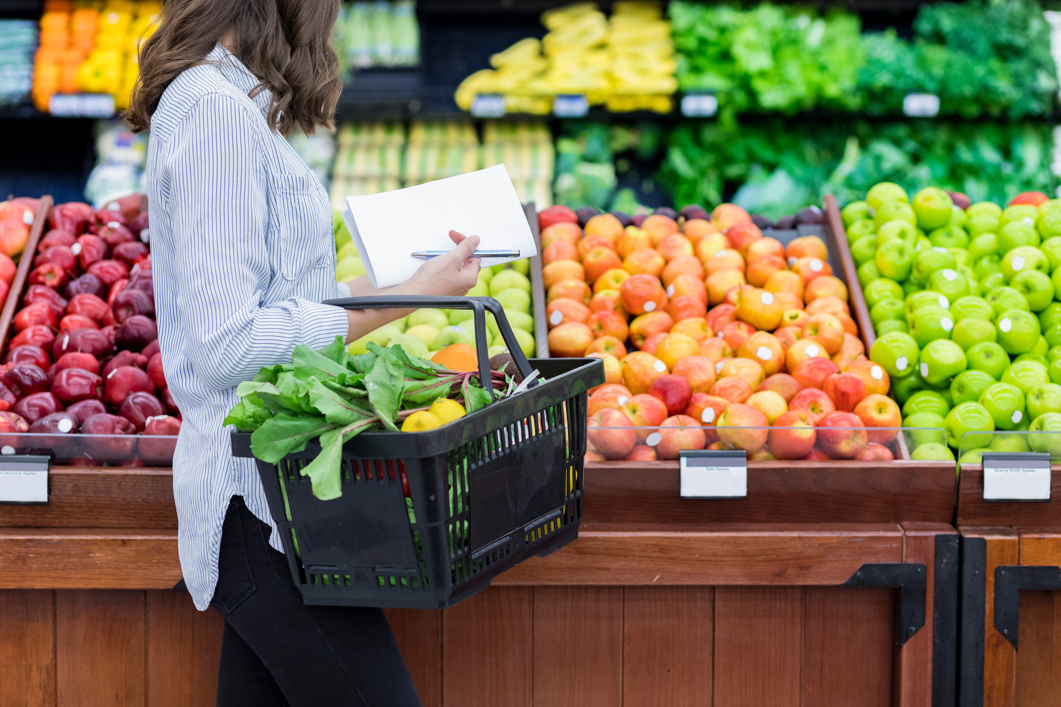 Fruit, Vege Bargains At Supermarket